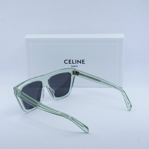 Final Price! Celine CL40256I 93A Light Green Transparent Sunglasses - Picture 8 of 9